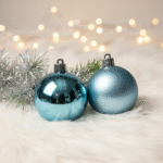 Bola de Navidad personalizada AZUL CIELO