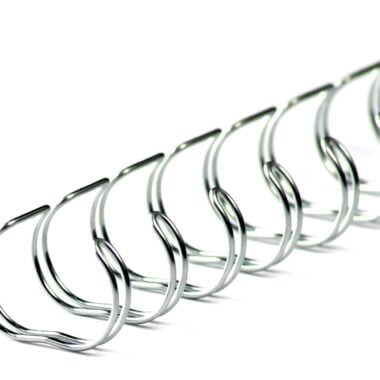 Anillas Plateadas 15,9 mm para encuadernar 2:1