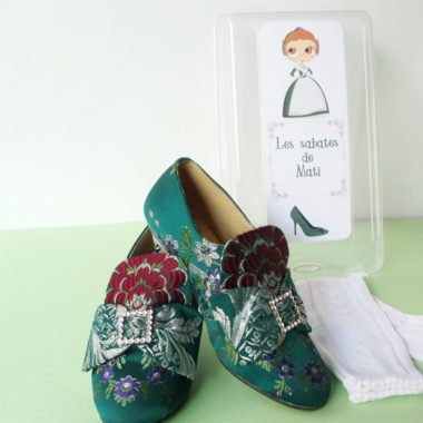 Caja de zapatos "Xiqueta Meua" Personalizable. Mediana