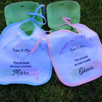 Babero "Mi primera juerga fue en la boda de..."