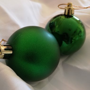 Bola de Navidad personalizada VERDE