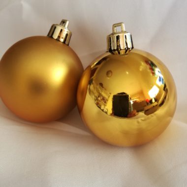Bola de Navidad personalizada DORADO
