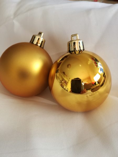 Bola de Navidad personalizada DORADO