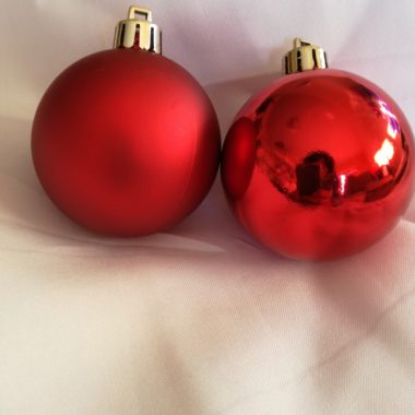 Bola de Navidad personalizada ROJA