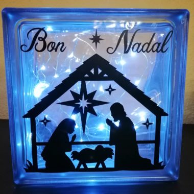 Lámpara Navideña Plata