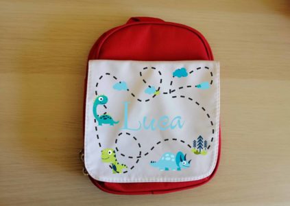 Bolsa para almuerzo guarderia personalizada