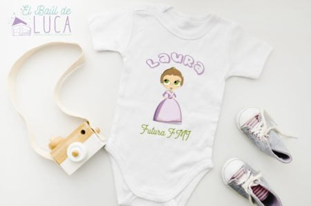 Body Fallera manga corta FF MI "Xiqueta Meua". Personalizable