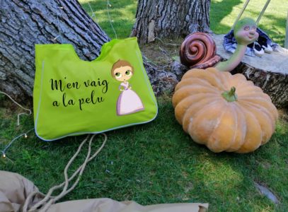Bolso para la pelu Fallera Xiqueta meua. Personalizable