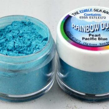 Rainbow Dust brillos perlados color azul
