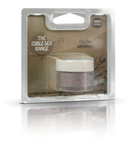 Rainbow Dust brillos perlados color cafe