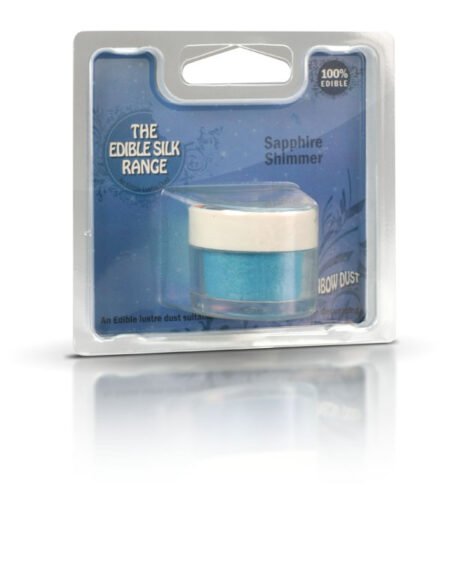 Rainbow Dust brillos perlados color azul zafiro