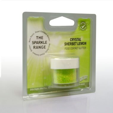 Rainbow Dust Purpurina Stardust amarillo limón