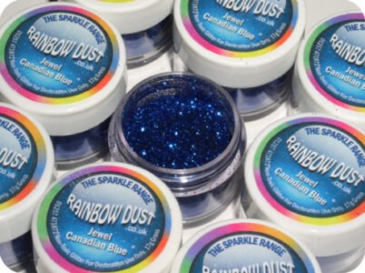 Rainbow Dust Purpurina Jewel azul oscuro (Canadian blue)