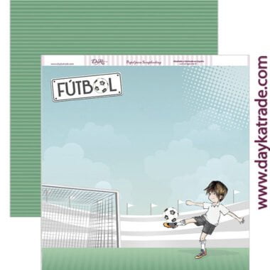 Papel scrapbooking Dayka "FUTBOL” SCP-213