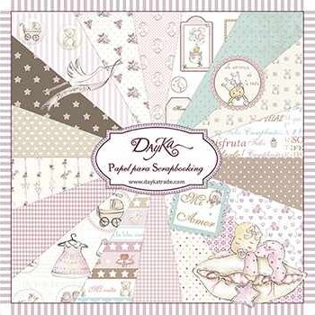 Set de Scrapbooking Niña Dayka 20x20cm SCP-1001
