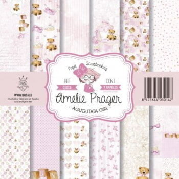 Set Amelie Scrapbooking Agugutata Girl