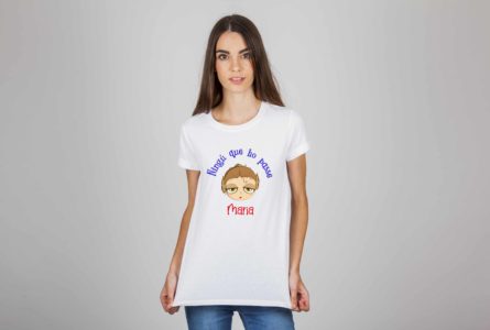 Camiseta Fallera "Ningú que ho passe". Personalizable
