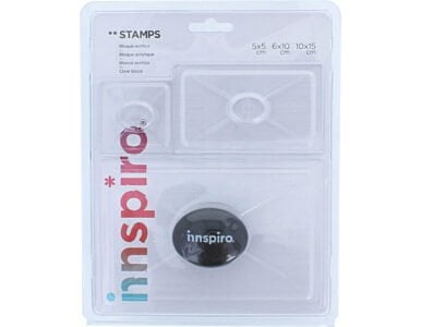 Set 3 bloques acrílicos con mango intercambiable Innspiro