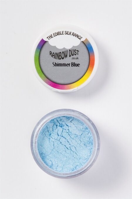 Rainbow Dust brillos perlados color azul