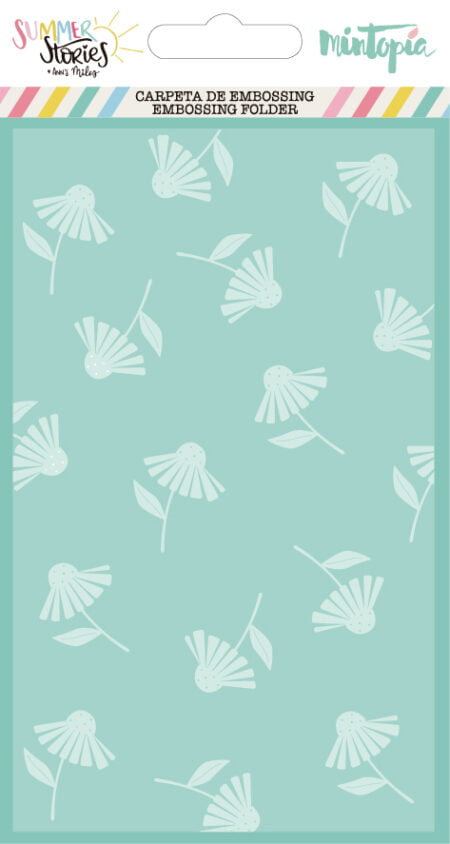 Carpeta de Embossing Margaritas Mintopia
