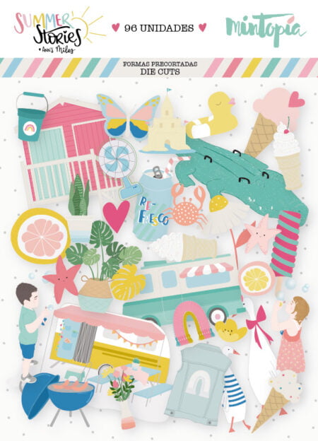 Die Cuts Ilustraciones Summer Stories