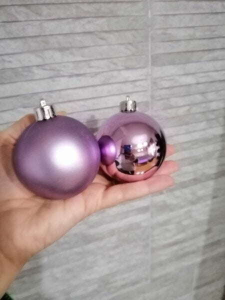 Bola de Navidad personalizada LILA