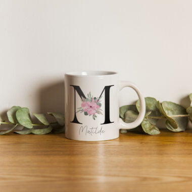 Taza inicial personalizada