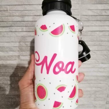 Botella de aluminio "Sandias"