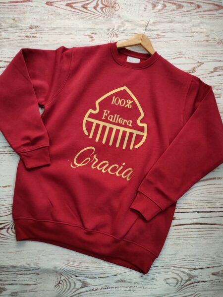 Sudadera 100% fallera