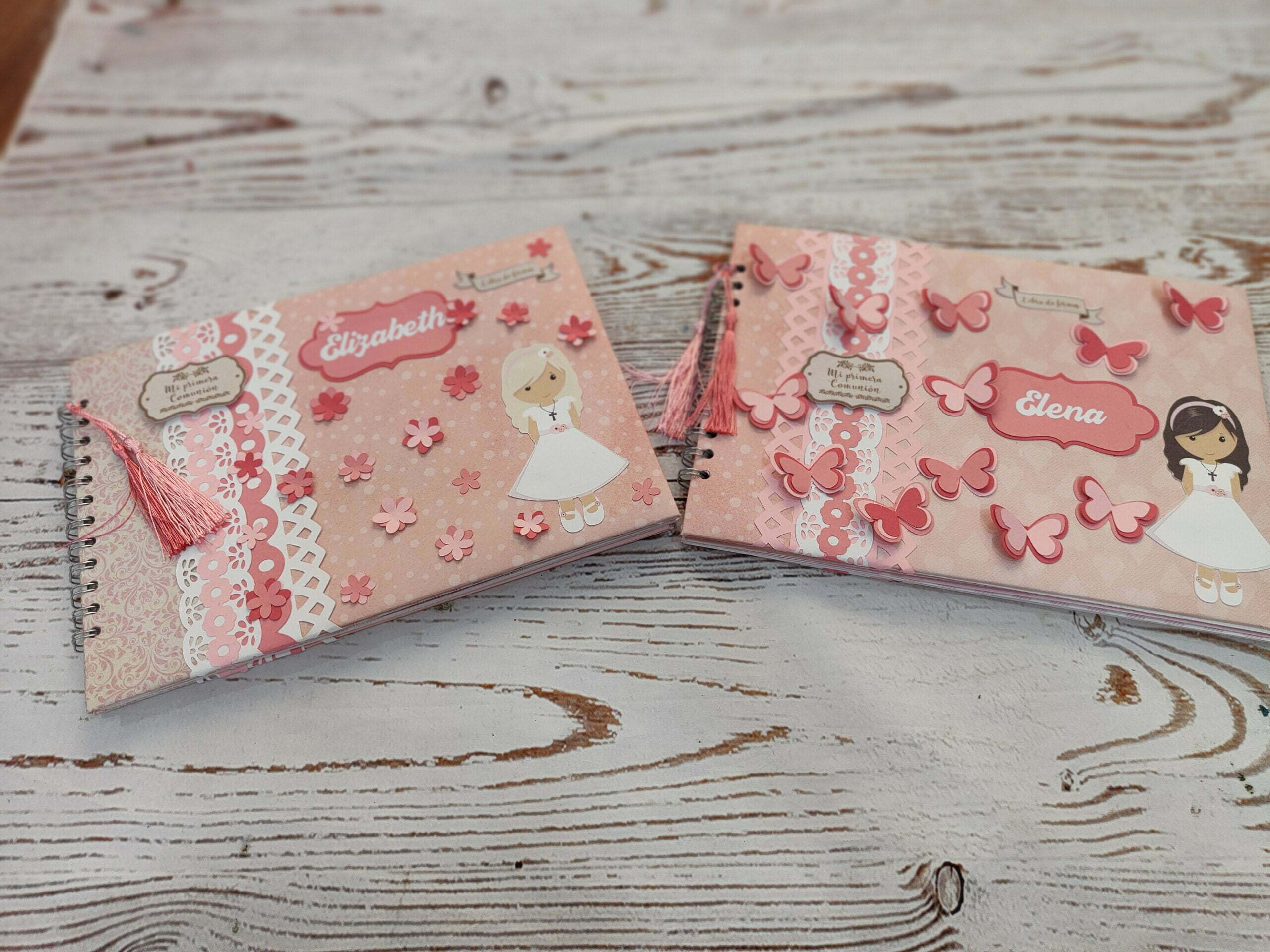 Libro Comunión rosa Libro Comunión rosa