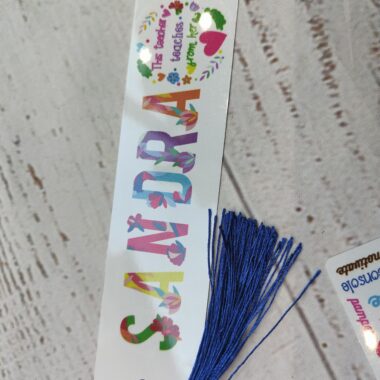 Marcapáginas Este profe enseña desde el corazón personalizado