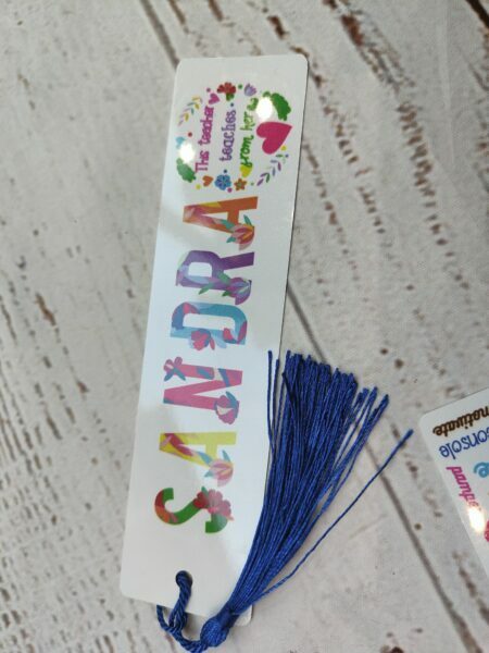 Marcapáginas Este profe enseña desde el corazón personalizado