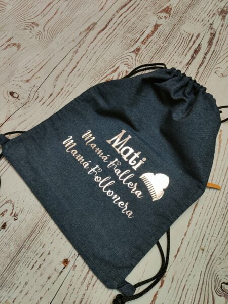 Mochila Mamá fallera, personalizada