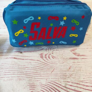 Neceser Oxford personalizado modelo súper héroes