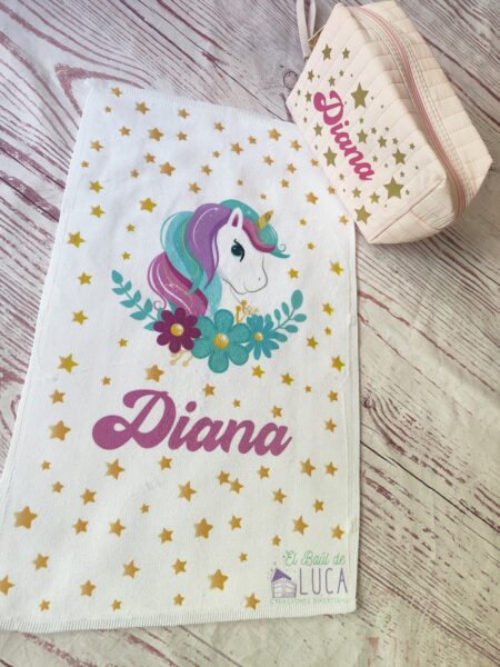 Toalla de mano personalizada modelos vuelta al cole
