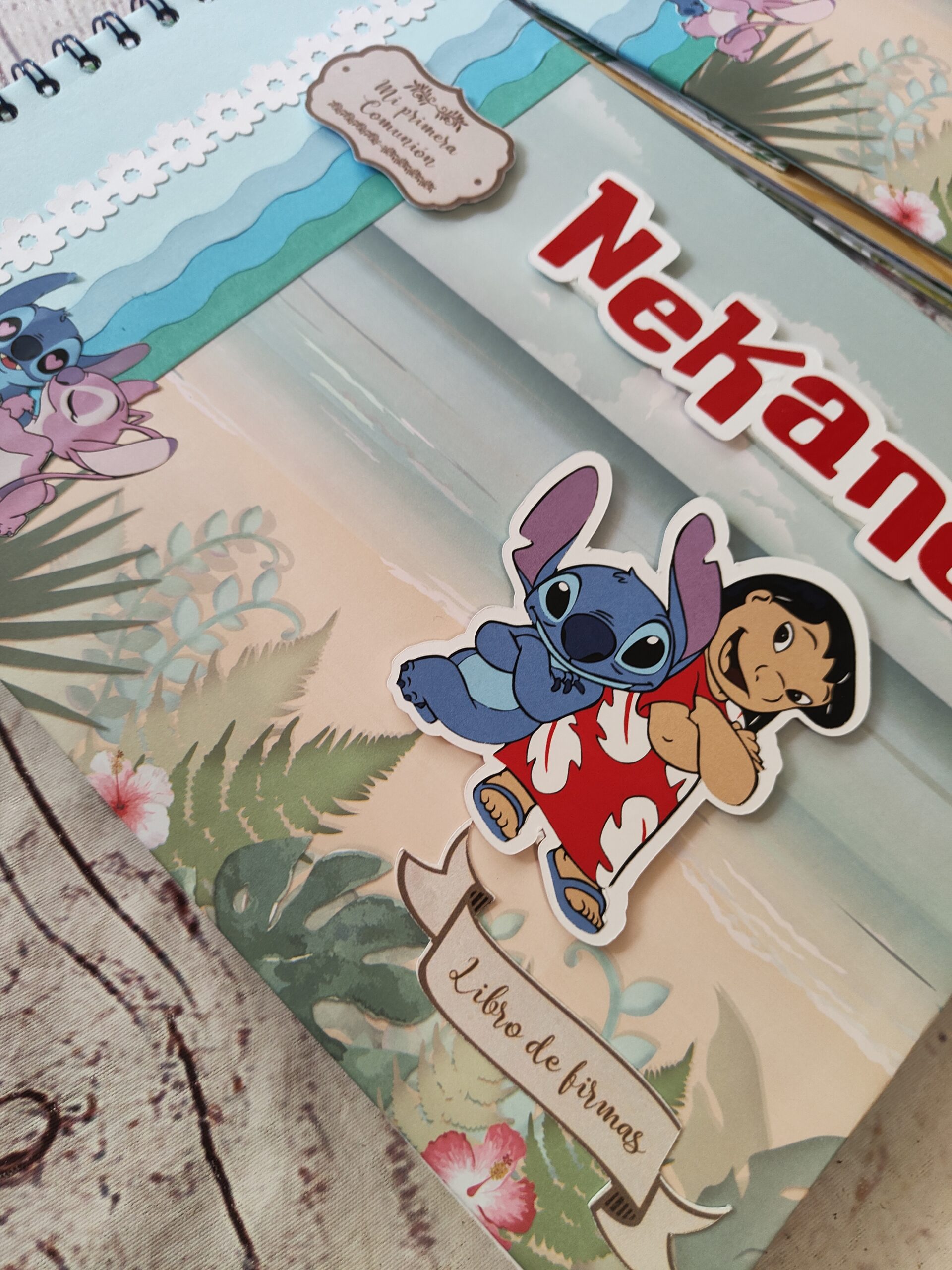 Libro firmas Lilo y Stich Libro firmas Lilo y Stich