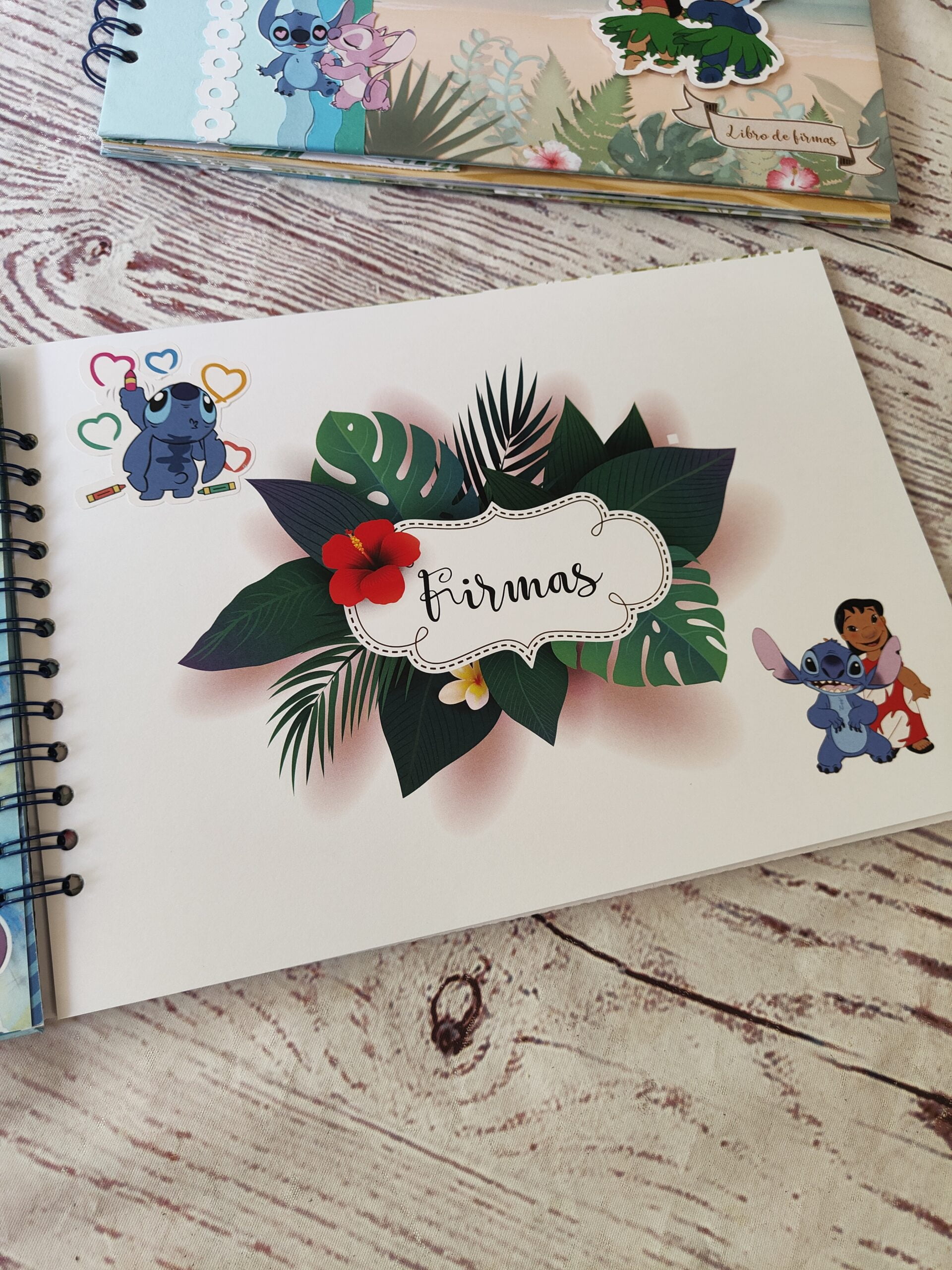 Libro firmas Lilo y Stich Libro firmas Lilo y Stich