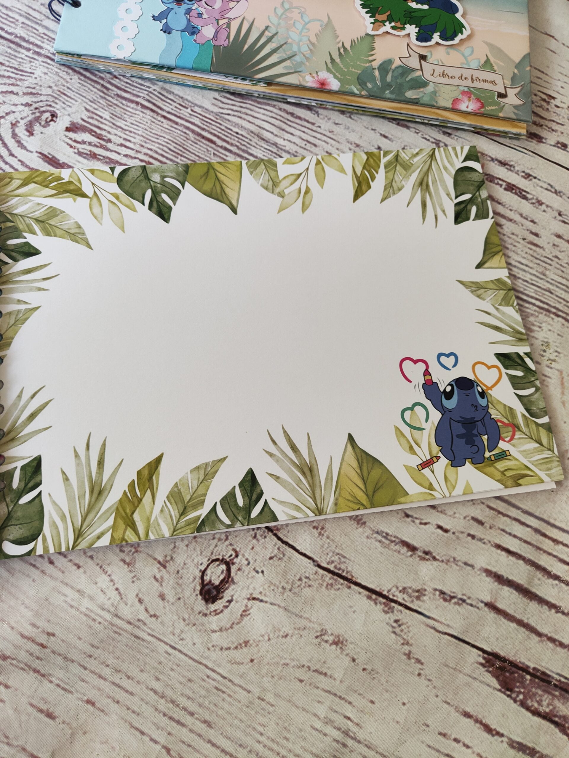 Libro firmas Lilo y Stich Libro firmas Lilo y Stich