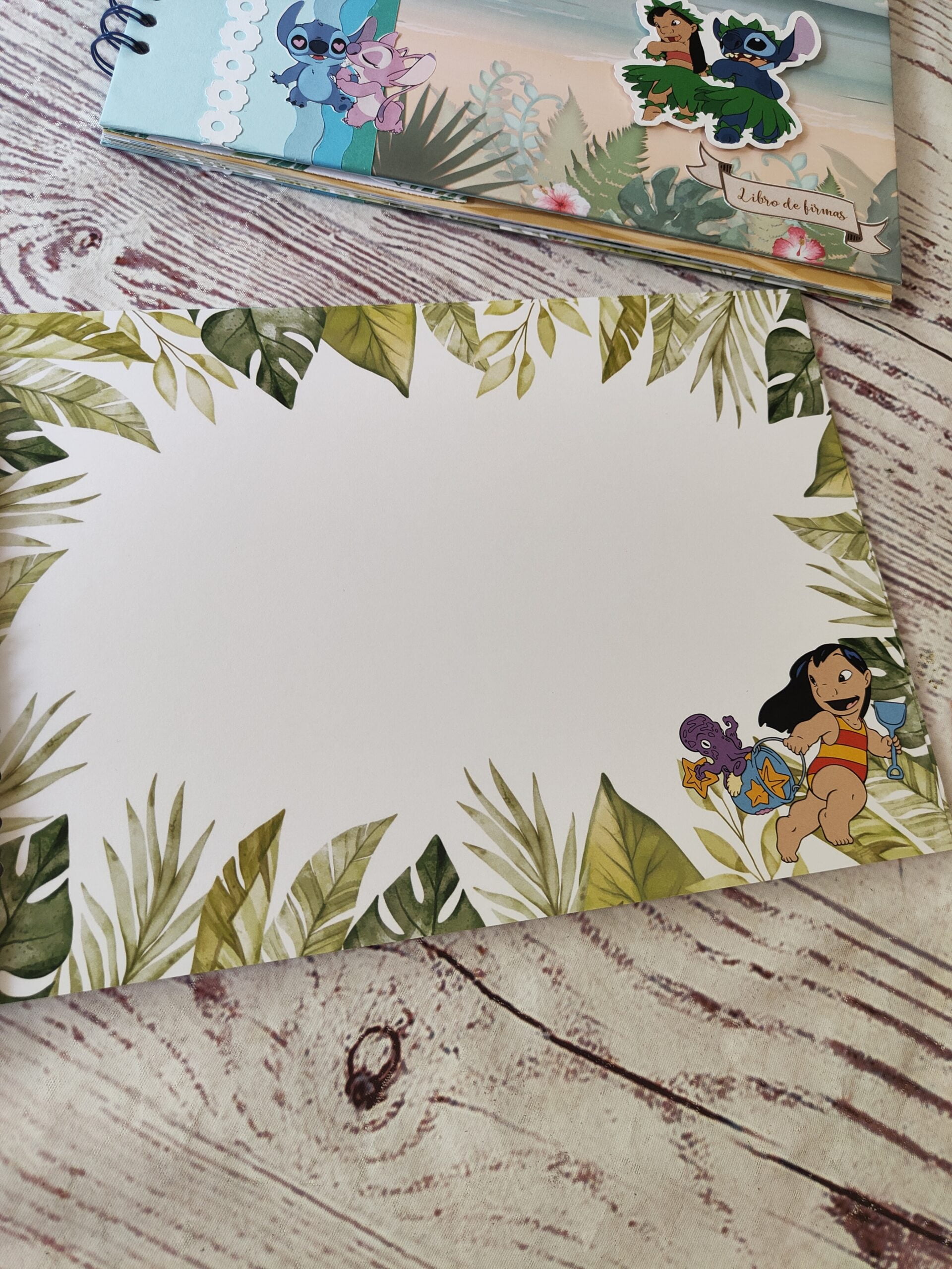 Libro firmas Lilo y Stich Libro firmas Lilo y Stich