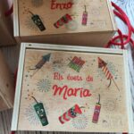 Caja cohetes divertidos tamaño pequeño