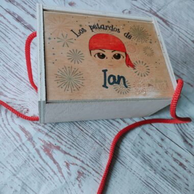 Caja cohetes personalizada pequeña Tonet