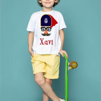 Camiseta infantil cara grande tío de la porra.