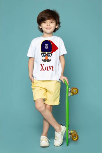 Camiseta infantil cara grande tío de la porra.