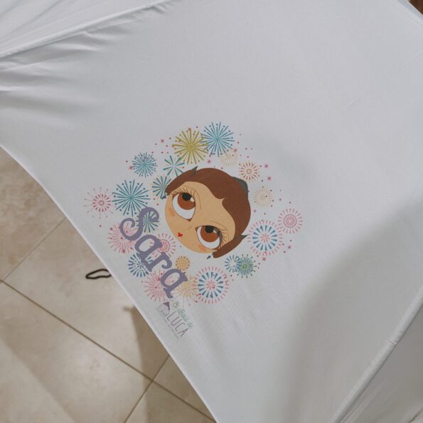 Paraguas fallera grande personalizable