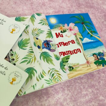 Libro firmas Lilo y Stich