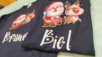 Camiseta infantil Navideña Santa Claus