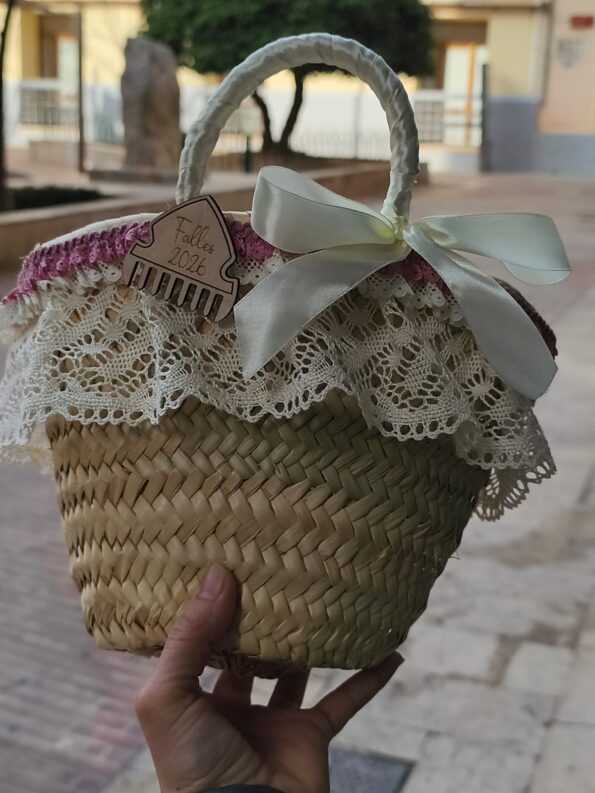 Capazo pequeño fallero