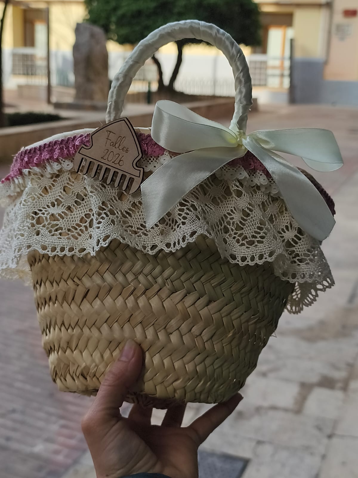 Capazo pequeño fallero